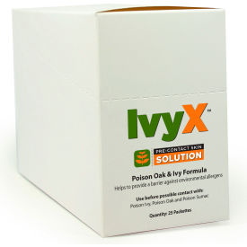 CORETEX PRODUCTS, INC 83640 CoreTex® Ivy X 83640 Pre-Contact Gel, Posion Oak & Ivy Solution, Clamshell Box, 25/Box image.