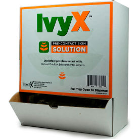 CORETEX PRODUCTS, INC 83662 CoreTex® Ivy X 83662 Pre-Contact Gel, Posion Oak & Ivy Solution, Wallmount Pack, 50 Packets image.