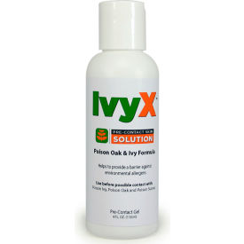 CORETEX PRODUCTS, INC 83666 CoreTex® Ivy X 83666 Pre-Contact Barrier, Posion Oak & Ivy Gel, 4oz Bottle, 1-Bottle image.