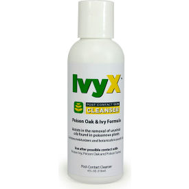 CORETEX PRODUCTS, INC 84666 CoreTex® Ivy X 84666 Post-Contact Cleanser, Posion Oak & Ivy Lotion, 4oz Bottle, 1-Bottle image.
