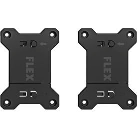CHERVON NORTH AMERICA, INC FS1606-2 Flex Stack Pack™ Adjustable Charger Mounting Plate, 6-1/16"L x 1-5/16"W x 7-9/16"H, Pack of 2 image.