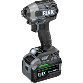 CHERVON NORTH AMERICA, INC FX1371A-1H Flex 1/4" Quick Eject Hex Impact Driver Kit w/ Multi Mode Stacked Lithium Battery, 24V, 6.0Ah image.