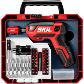 Skil® Rechargeable 4V Screwdriver with 42 Piece Bit Kit 220 RPM 