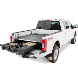 DECKED LLC DF9 Decked 66"L Truck Bed Storage Drawers For Ford F150 Aluminum (2021-current) - Pro Power Onboard image.