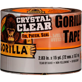 THE GORILLA GLUE COMPANY 101277 Gorilla® Tough & Wide Tape, 540"L, Crystal Clear image.