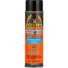 THE GORILLA GLUE COMPANY 104052 Gorilla® Patch & Seal Spray, 16 oz. Capacity, Black image.