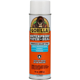 THE GORILLA GLUE COMPANY 104054 Gorilla® Patch & Seal Spray, 14 oz. Capacity, White image.