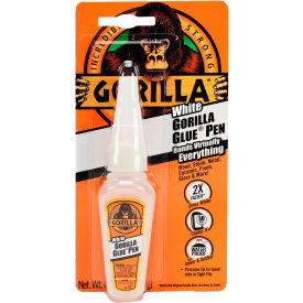 THE GORILLA GLUE COMPANY 5201103 White Gorilla Glue Pen, 0.75 oz. image.