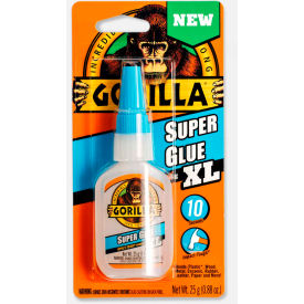 THE GORILLA GLUE COMPANY 7400202 Gorilla Super Glue XL, 25 Grams image.