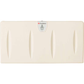FOUNDATIONS WORLDWIDE INC 5211089 Foundations® Horizontal Baby Changing Table With Backer Plate- Cream, 5211089 image.