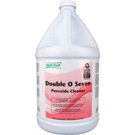 MULTI-CLEAN DIV OF MINUTEMAN INTL, INC 902363 Multi-Clean® Double-O-Seven Peroxide Fortified Cleaner - Orange, Gallon Bottle, 4 Bottles image.