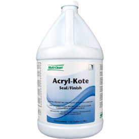 MULTI-CLEAN DIV OF MINUTEMAN INTL, INC 903373 Multi-Clean® Acryl-Kote Seal & Finish - Unscented, Gallon Bottle, 4 Bottles - 903373 image.