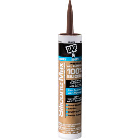 Silicone Max Premium All Purpose Silicone Sealant, 10.1 fl. oz., Brown, Pk of 12 view 2