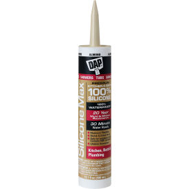 Silicone Max Premium Kitchen & Bath Silicone Sealant, 10.1 fl oz, Almond, Pk of 12 view 2