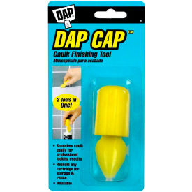 DAP PRODUCTS INC 7079818570 DAP® DAP CAP™ Caulk Finishing Tool - Yellow - 7079818570 image.