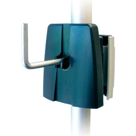 ZIPWALL LLC ZHK1 ZipWall® Snap-on Utility Hook, Plastic/Metal, Black - ZHK1 image.