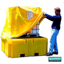 UltraTech International, Inc. 1159 UltraTech Ultra-IBC Spill Pallet® Pull Over Cover 1159 image.