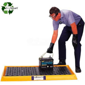 UltraTech International, Inc. 2350 UltraTech Ultra-Containment Tray® 2350 with Grating - Black image.