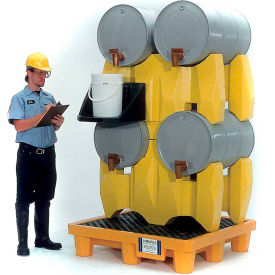 UltraTech International, Inc. 2381 UltraTech Ultra-Drum Rack 4-Drum Containment System® 2381 with Drain image.
