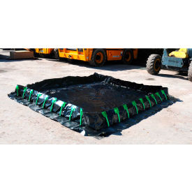 Ultra-Containment Berm Stake Wall Model 28 oz Copolymer 2000 20'L x 15'W x 12'H view 2