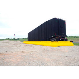 UltraTech International, Inc. 8765 UltraTech 8765 Ultra-Containment Wall® Corner Section, 3 H, Yellow image.