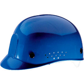 MSA Safety 10033650 MSA Bump Cap, With Plastic Suspension, Blue image.