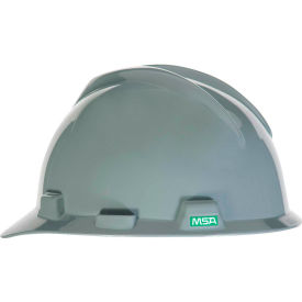 MSA Safety 10057447 MSA V-Gard® Slotted Cap With 1-Touch Suspension, Navy (Gray) image.