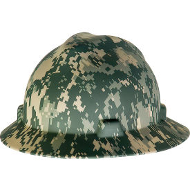 MSA Safety 10104254 MSA V-Gard® Canadian Freedom Series Slotted Protective Hat, Camouflage image.