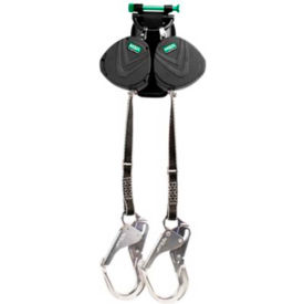 MSA Safety 10192009 MSA V-Edge™ Personal Fall Limiter, 8 Web, Twin Leg, Aluminum Rebar Hook, 10192009 image.