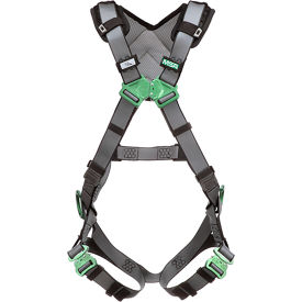 MSA Safety 10194874 V-FIT™ 10194874 Harness, Back & Hip D-Rings, Quick-Connect Leg Straps, Extra Large image.