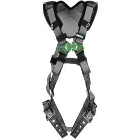 MSA Safety 10194888 V-FIT™ 10194888 Harness, Back D-Ring, Tongue Buckle Leg Straps, Extra Small image.