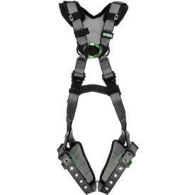 MSA Safety 10194892 V-FIT™ 10194892 Harness, Back & Chest D-Rings, Tongue Buckle Leg Straps, Extra Small image.
