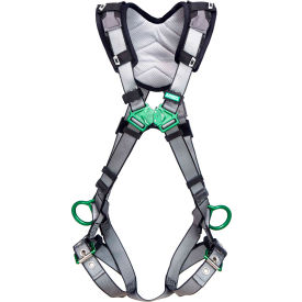 MSA Safety 10194908 V-FIT™ 10194908 Harness, Back & Hip D-Rings, Tongue Buckle Leg Straps, Extra Small image.
