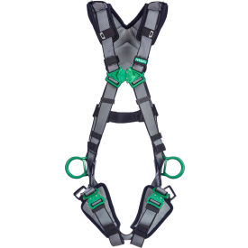 MSA Safety 10194961 V-FIT™ 10194961 Harness, Back & Hip D-Rings, Quick-Connect Leg Straps, Standard image.