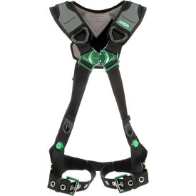 V-FLEX 10196082 Harness, Back D-Ring, Tongue Buckle Leg Straps, Extra Small