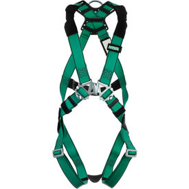 MSA Safety 10197195 V-FORM™ 10197195 Harness, Back D-Ring, Qwik-Fit Leg Straps, Extra Small image.