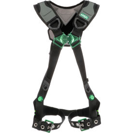 MSA Safety 10239985 MSA V-FLEX™ Full Body Safety Harness, Tongue Buckle Leg Strap, XL image.