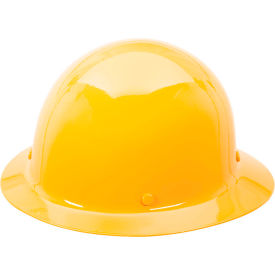 MSA Safety 454666 MSA Skullgard® Protective Hat With Staz-On Suspension, Standard, Yellow image.