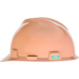 MSA Safety 461180 MSA V-Gard® Slotted Cap With Staz-On Suspension, Tan image.