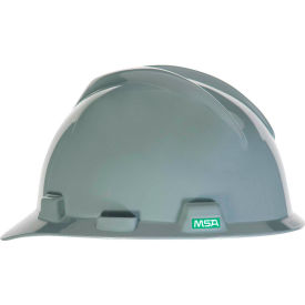 MSA Safety 463948 MSA V-Gard® Slotted Cap With Staz-On Suspension, Navy (Gray) image.