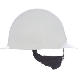 MSA Safety 475408 Skullgard® Protective Hard Hat, Fas-Trac® III Suspension, White image.