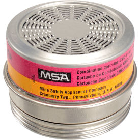 MSA Safety 815180 MSA Comfo® Respirator Cartridges, Organic Vapor/Acid Gas/P100, 6/Box, 815180 image.