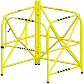 MSA Safety IN-2108 MSA®Xtripa®IN-2108 Manhole Guard 42", Yellow image.