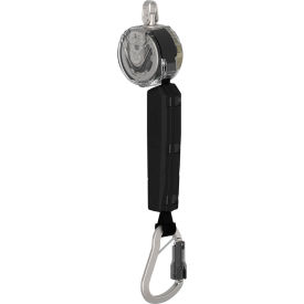 Personal Fall Limiter w/o Anchorage Connector, Single Leg, Aluminum Carabiner, 10'L view 2