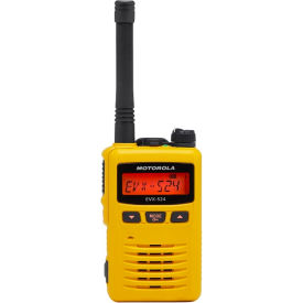Motorola EVX-S24-UY Motorola EVX-S24-UY Two-Way Radio, 2 Watt Analog,3 Watt Digital, 256 Channel,UHF 403-470 MHz Yellow image.