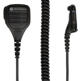 Motorola PMMN4025 Motorola Remote Speaker Microphone with 3.5mm audio jack for XPR Series Portable Radios image.
