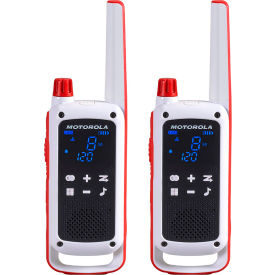 Motorola Talkabout&#153; Emergency Two-Way Radio 22 Channels 1.5 Watt Red/White
