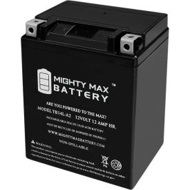 ECOM GROUP INC YB14L-A2 Mighty Max Battery YB14L 12V 12AH / 210 CCA BATTERY image.