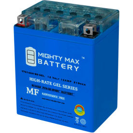 ECOM GROUP INC YTX14AHGEL Mighty Max Battery YTX14 12V 12AH / 210CCA GEL Battery image.