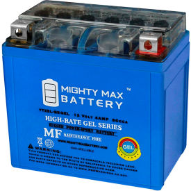 ECOM GROUP INC YTX5L-BSGEL Mighty Max Battery YTX5L 12V 4AH / 80 CCA GEL Battery image.